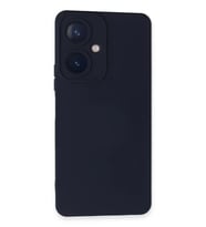 Newface Vivo Y27 Kılıf Nano içi Kadife Silikon - Lacivert