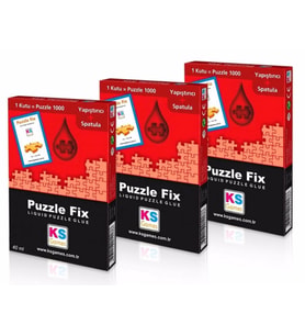 KS Games 3x1000 Parçalık Puzzle Yapıştırıcısı (Set)