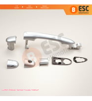 Renault Fluence Megane 3 Clio 4 Scenic 3 Captur 1 için Dış Kapı Açma Kolu Krom Renk 806B02596R