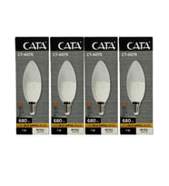 Cata CT-4079 7W 6400K (Beyaz Işık) E14 Duylu Led Buji Ampul (4 Adet)
