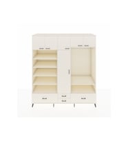Kronos Dolap 18 Raflı 4 Çekmeceli Tek Askılı 220x59x243 Aytaşı-Aytaşı/Aytaşı