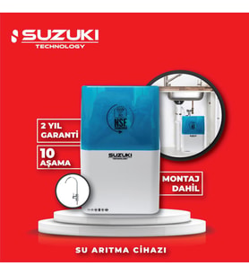 Suzukı Technology 10 Aşamalı Su Arıtma Cihazı - Ücretsiz Montaj