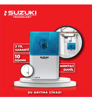 Suzukı Technology 10 Aşamalı Su Arıtma Cihazı - Ücretsiz Montaj