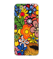 PrintiFy Samsung Galaxy A70 ile Uyumlu Retro Color 2  Kamera Korumalı Şeffaf  Kılıf