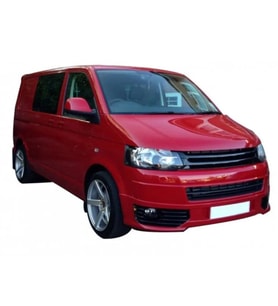 Vw Transporter T5 Sisli Ön Ek Mat Siyah Plastik Karlık 2010-2016