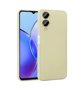 Lexroo Vivo Y17S Kılıf Premier Silikon Kılıf - Gold