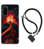 Samsung A02S A03S A10 A12 A13 A21S A22 Kılıf Boyun Askılı Silikon Yanardağ 1611
