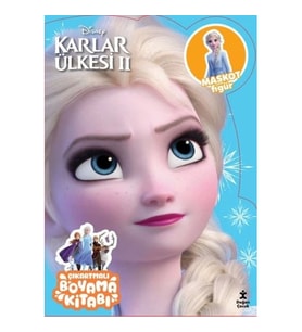 Disney Karlar Ülkesi 2 - Çıkartmalı Boyama Kitabı - Maskot Figür