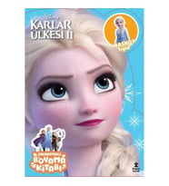 Disney Karlar Ülkesi 2 - Çıkartmalı Boyama Kitabı - Maskot Figür