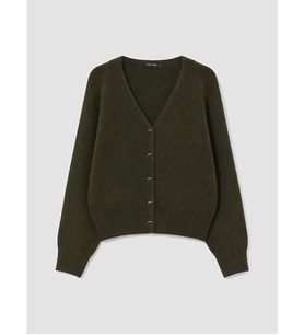 LCW Vision Haki V Yaka Kadın Triko Hırka
