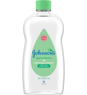 Baby Johnson & Johnson Bebek Yağı, Aloe Vera & E Vitamini, Çok Renkli, 14 Fl Oz