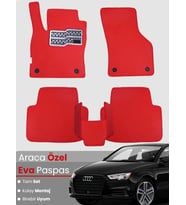 AUDİ A3 SEDAN (2013-2020) Uyumlu EVA Paspas Tam Set–Araca Özel,Su Geçirmez,Kolay Montaj
