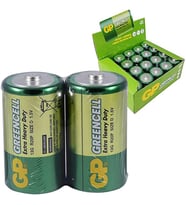 GP 13G 2S2 R20 Büyük D Boy Pil 20'li Paket