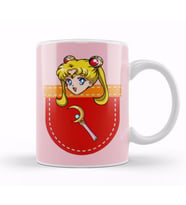 Pocket Sailor Moon Kupa Bardak Porselen
