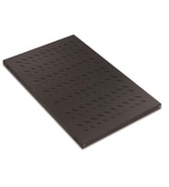 AGER AGER Dikili Tip 19" 1U D1000mm için Sabit Siyah Raf Modülü AA-SBT10-A-S1