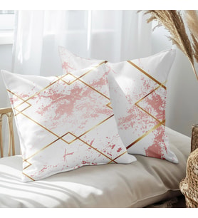 eJOYA Modern Tasarımlı 2'li Yastık İçi Ve Kırlent Kılıfı 45cm 113426