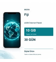 Fiji eSIM İnternet Paketi 10 GB 30 Gün