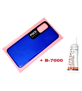 Xiaomi POCO M3 PRO Arka Pil Batarya Kapağı (B-7000) MAVİ