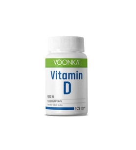Voonka Vitamin D 102 Yumuşak Kapsül