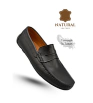 Sermoda Erkek Loafer - Hakiki Deri Rok Loafer Erkek Ayakkabı Siyah