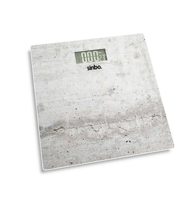 Sinbo Dijital Tartı - Beyaz Renk - 180 kg Maks Kapasite - LCD Ekran