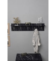 Askılık Duvar Elbise Askılığı Portmanto 80 Cm Bendir DÜZ