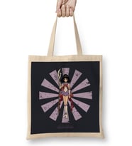Sailor Moon Saturn Retro Japanese Bez Çanta Uzun Saplı