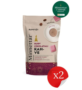 Minnettar Ruby Ç. Kahve 2 X 165 gr ( 2 Paket )