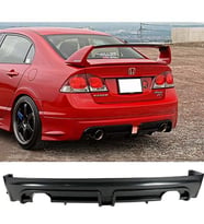 Honda Civic Fd6 Mugen RR Arka Ek Siyah Plastik Sağ Sol Çift 2006-2011 Arka-bodykit-ek-karlık