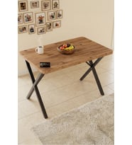 Northcity Masa Atlantik Kahverengi 110x70 cm