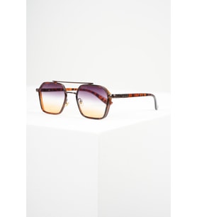 ROYAL EYEWEAR RE0039 METALİK LEOPAR GÜNEŞ GÖZLÜĞÜ