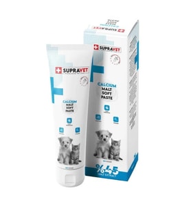 Supravet Calcium Kedi Ve Köpekler İçin Kalsiyum Malt Macun 100 Gr