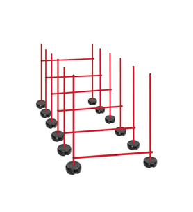 Scucs 1148 Slalom Seti Boş Renkli Kırmızı