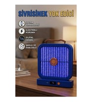 Şarjlı UV Sinek Öldürücü Masaüstü Mavi