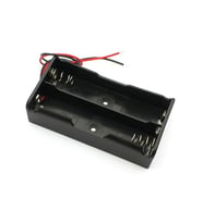 İkili 2 li 18650 Pil Yuvası Kablolu Tutucu 7.4V Pil Şarj Kutusu