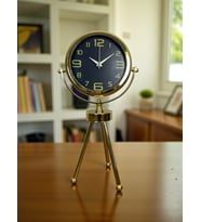 River World Masa Saati 3 Ayaklı Metal Vintage Prestige