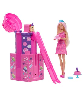 Barbie Rise and Surprise Parti Sürprizi Doğum Günü Seti JKF66