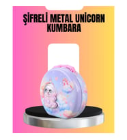 Mey İthalat® Şifreli Mini Çocuk Kasası Metal Gövde Güvenli Saklama