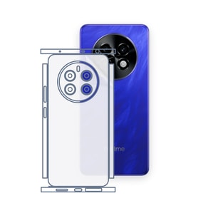 SChitec Realme P1 5G Uyumlu Fullbody Arka Kaplama Hidrojel Koruyucu Film