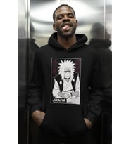 Jiraiya Naruto Baskılı Unisex Oversize Anime Karakter Hoodie
