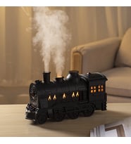 Çeşithane Tren Şeklinde Aroma Difüzör LED Işıklı Duman Efektli Hava Nemlendirici