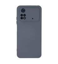 Xiaomi Poco M4 Pro 4g Kılıf Nano İçi Kadife Silikon - Gri