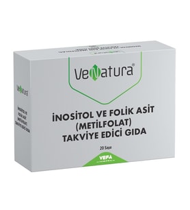 VeNatura İnositol Ve Folik Asit (Metilfolat) 20 Saşe