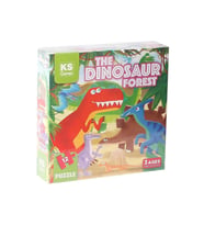 The Dinasaur Forest Fire Pre-School Puzzle