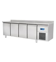 Öztiryakiler 4 Inox Kapılı Yatay Tip Derin Dondurucu, Ta 460 Lmv, 304 Kalite