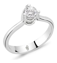 0.30 Ct Tektaş Pırlanta Yüzük  RM30060 (Çok Renkli)