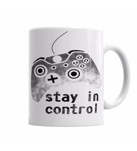 Stay in control Kupa Bardak Porselen