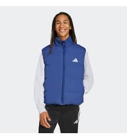 adidas JM4080 ESS 3S PUF D V Erkek Spor Yelek (Mavi)