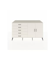 Kronos Konsol 2 Raflı 5 Çekmeceli 2 Kapaklı 176x59x99 Aytaşı-Aytaşı