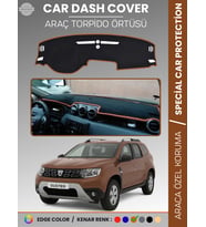 DACIA DUSTER (2018-2020) Torpido Örtüsü Ön Göğüs Koruma Torpido Koruma Çatlamayı Engeller Tam Uyum